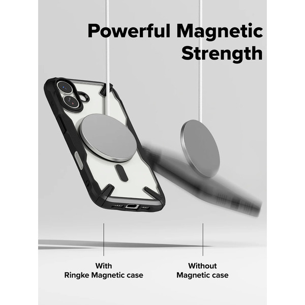 Чехол Ringke FUSION X MAGNETIC для iPhone 17 BLACK