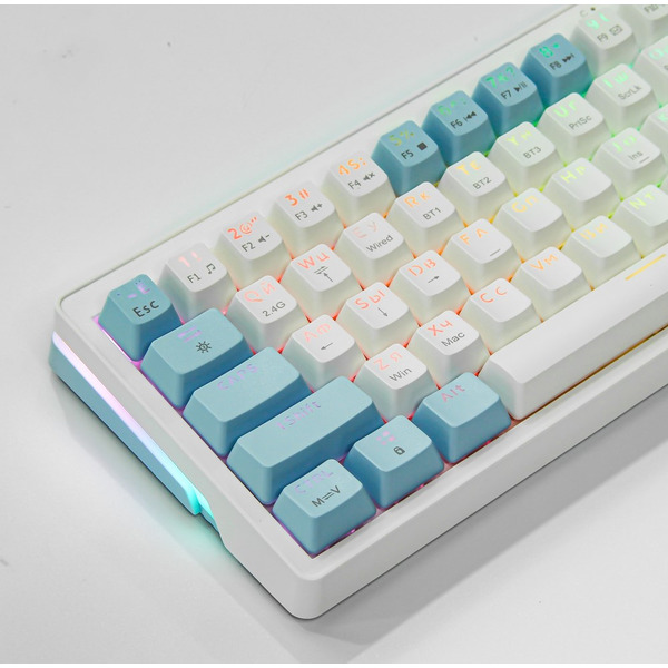 Клавиатура Cyberlynx ZA63 Pro (White,blue,orange, TNT Yellow)