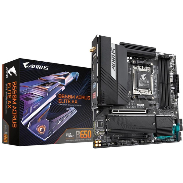 Материнская плата Gigabyte B650M Aorus Elite AX