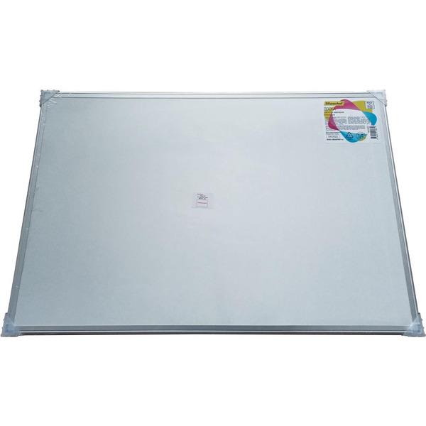 Доска магнитно-маркерная Silwerhof 60x90см лак белый алюминиевая рама