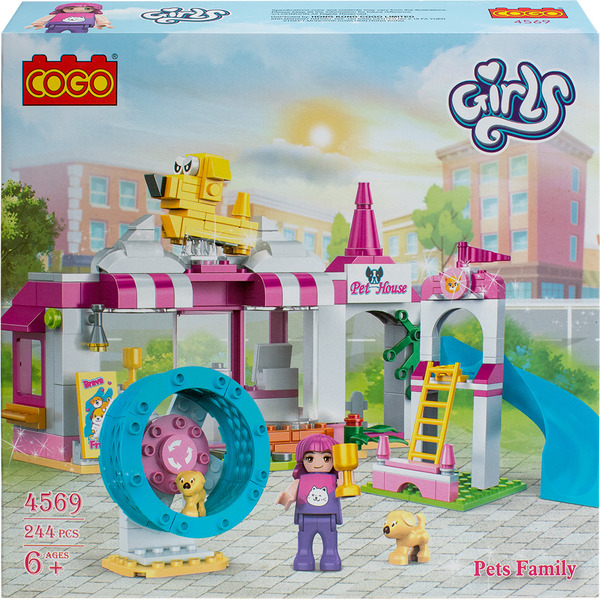 Конструктор Qunxing Toys Игровая площадка для животных 4569