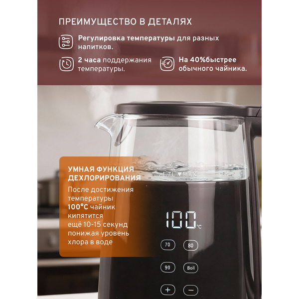 Электрочайник EASY HHB8717D-B