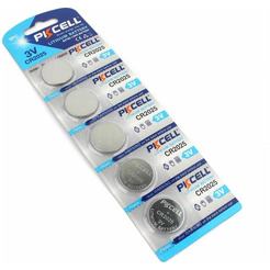 Батарейка PKCELL CR2025-5B литиевая, 5 шт