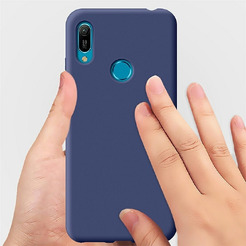 Бампер Bingo Matt TPU для HUAWEI Y6 2019 (Honor 8A) Синий