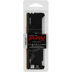 Оперативная память Kingston FURY Beast RGB 8ГБ DDR4 3200 МГц KF432C16BB2A/8