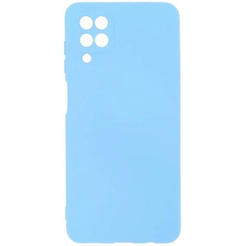 Накладка Case Matte Lux для Samsung Galaxy A12 / Galaxy M12 (голубой)