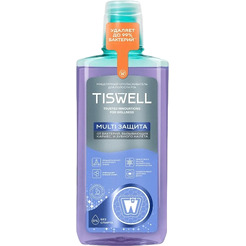 Ополаскиватель для полости рта Tiswell Мицеллярная защита от бактерий и налета, 500мл