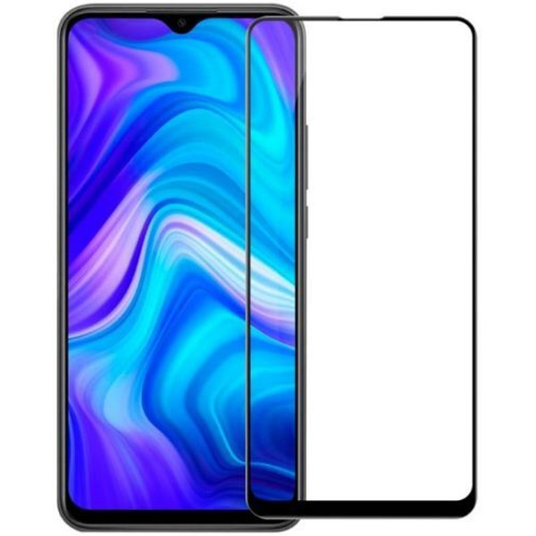 Защитное стекло CASE 3D для Xiaomi Redmi 9 (черный глянец)