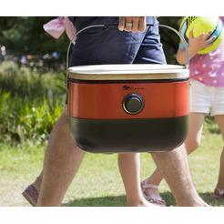 Портативный газовый гриль Sahara Mini BBQ (серый)
