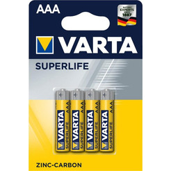 Батарейка Varta Super Heavy Duty 2003 AAA BL4 4шт