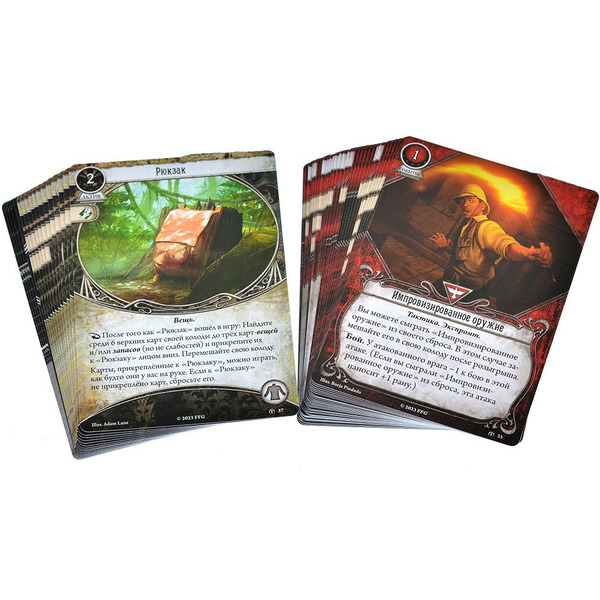 Настольная игра Hobby World 915721 Ужас Аркхэма Карточная игра : Забытая эпоха: Сыщики