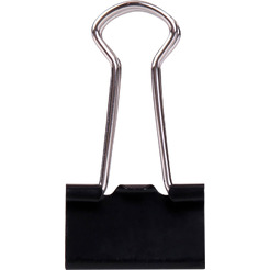 Зажимы для бумаг Deli Classic З8565 (12шт, черный)