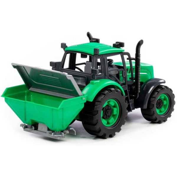 Трактор Полесье Прогресс сельскохозяйственный инерционный (зелёный) 94179