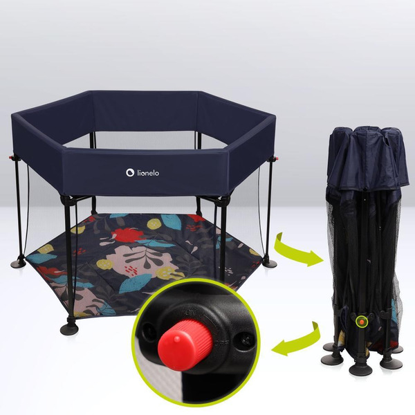 Игровой манеж Lionelo Roel (Blue Navy)