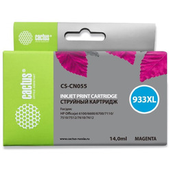 Картридж струйный Cactus CS-CN055 №933XL (пурпурный)