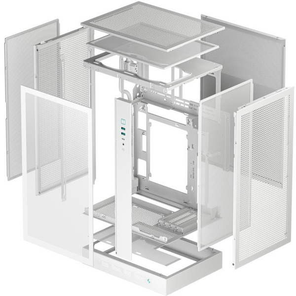 Корпус DeepCool CH270 Digital R-CH270-WHNDM0-G-1