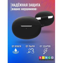 Чехол Bingo Silicone для OPPO Enco Free 2 W52 (черный)