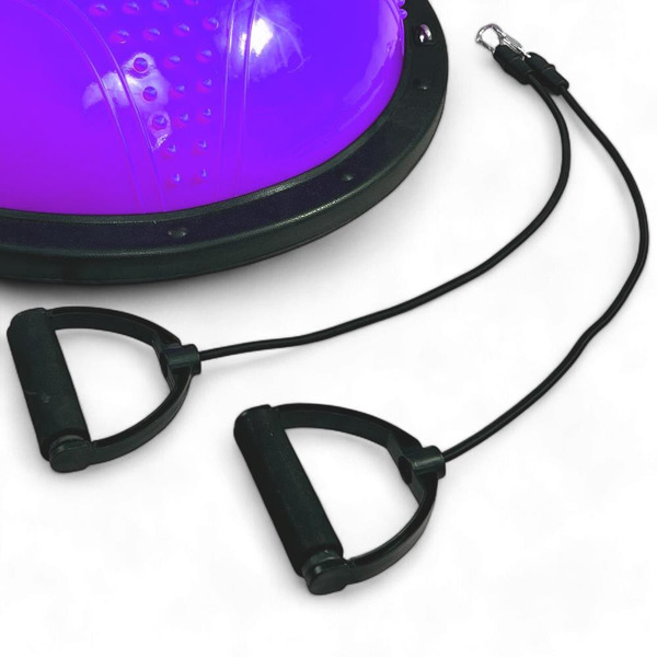 Балансировочная платформа CALVIANO Bosu Ball 58 см (фиолетовый)