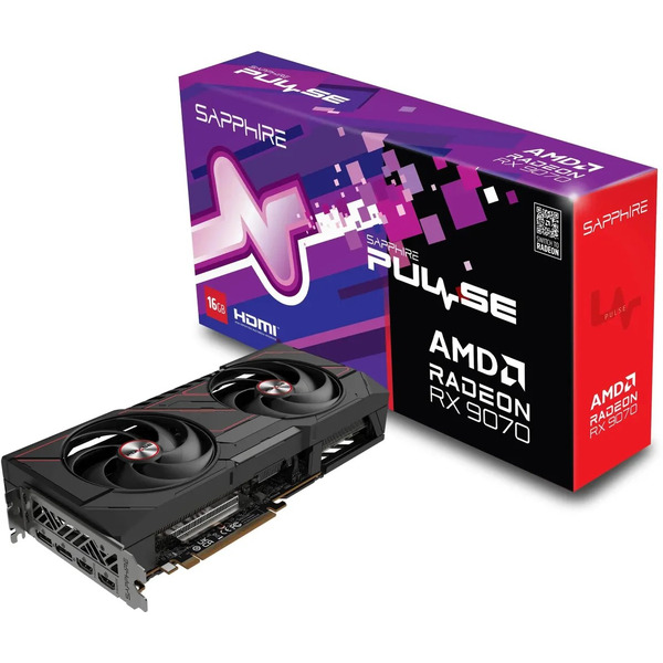 Видеокарта Sapphire Pulse Radeon RX 9070 11349-03-20G