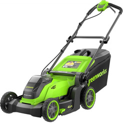 Газонокосилка Greenworks GD40LM411 2521007 (без АКБ и ЗУ)