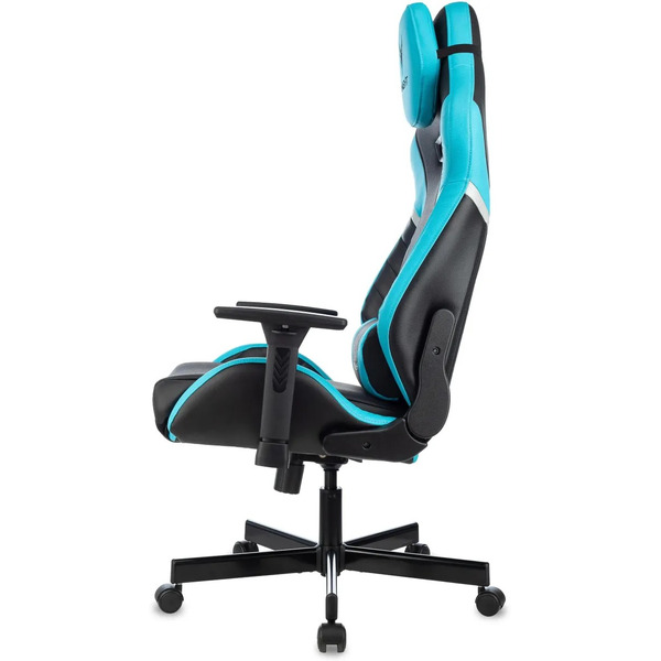 Кресло игровое Knight Thunder 5X (черный/голубой)