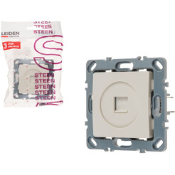 Розетка компьютерная Leiden Electric Steen 806102