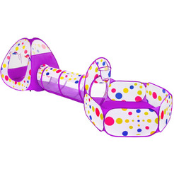 Детская игровая палатка с тоннелем и сухим бассейном BRAUBERG 665172