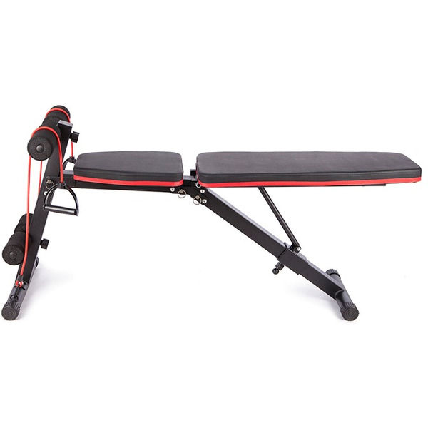 Скамья для пресса и гантелей AMETIST 115