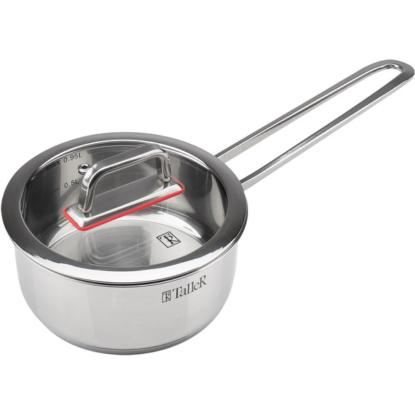 TR-17271 Ковш с крышкой 0.9л Taller