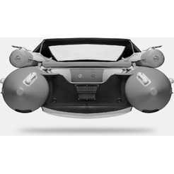 Лодка Gladiator E380X (светло/темно-серый)