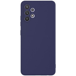 Накладка Case Coated для Samsung Galaxy M32 (синий)