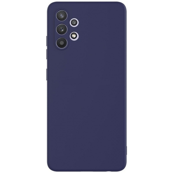 Накладка Case Coated для Samsung Galaxy M32 (синий)