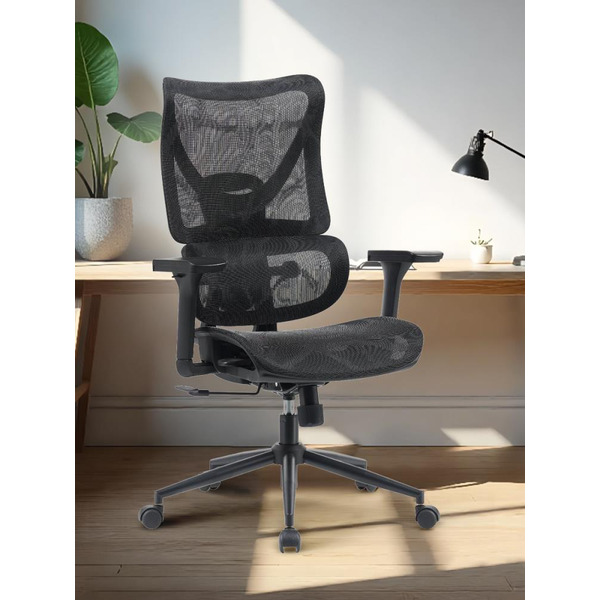 Офисное кресло MYROO Office HS-3853H-1-B Wizard Black