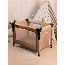 Кровать-манеж Martin Noir Nearby (Elan Вrown)