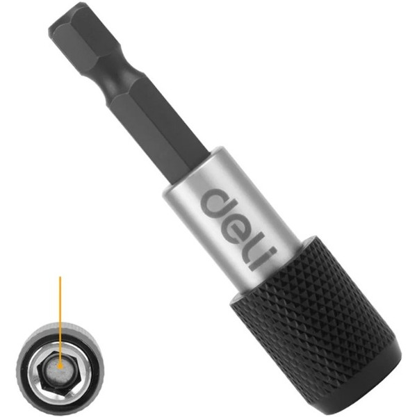 Держатель бит (насадок) магнитный Deli EDL107401