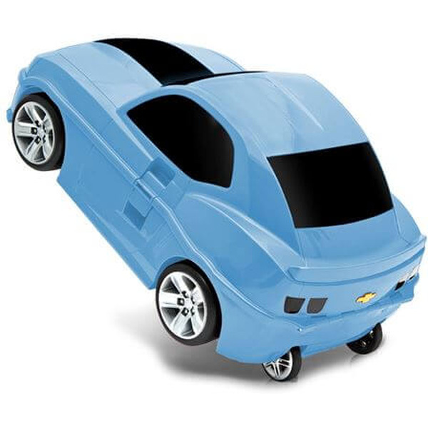 Детский чемодан RIDAZ Chevrolet Camaro ZL1 (синий)