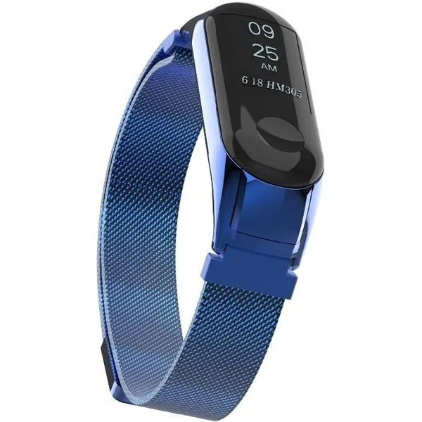 Ремешок Bingo Magnetic для Xiaomi Mi Band 3/4 (синий)
