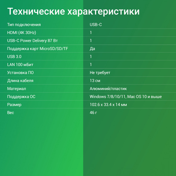Стыковочная станция Digma DS-945