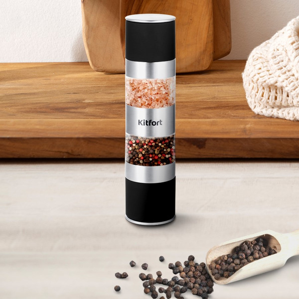 Мельница для соли и перца Kitfort КТ-6008-1