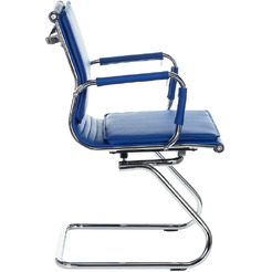 Кресло Бюрократ CH-993-LOW-V/BLUE
