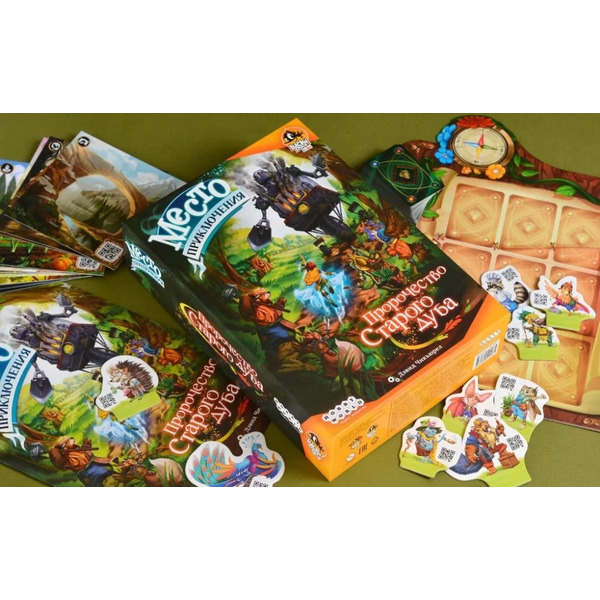 Настольная игра Мир Хобби Место приключения. Пророчество Старого дуба 952107