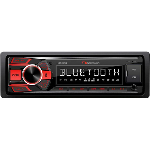 Автомобильный медиа-ресивер Nakamichi NQ513BR (красный)