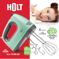 Миксер Holt HT-MX-001 (бирюзовый)