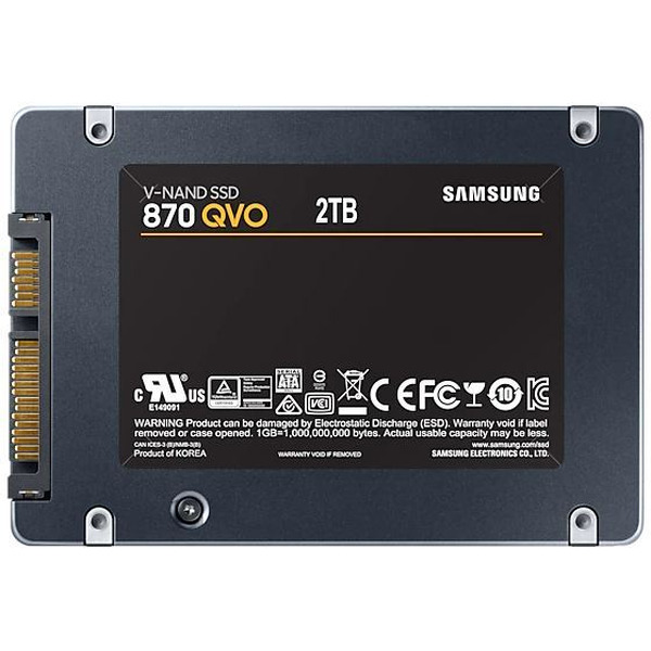 SSD-накопитель Samsung 870 QVO 2TB MZ-77Q2T0BW