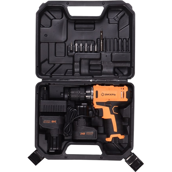 Дрель-шуруповерт Вихрь ДА-24Л-2КУ (72/14/19)