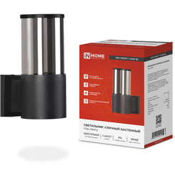Светильник уличный INhome НБУ SMOKY-1хA60-BL