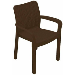 Стул пластиковый PLAST TEAM Rattan ING6182ГШК