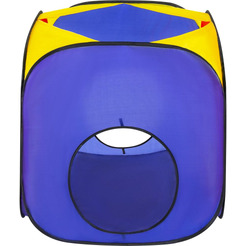 Детская игровая палатка-лабиринт с 2 тоннелями и кубом BRAUBERG 665171