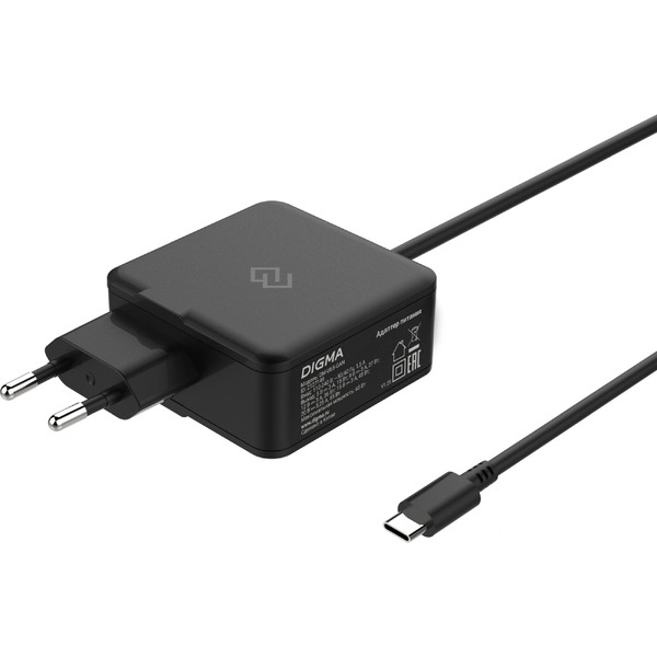 Сетевое зарядное Digma DM-U65-GAN