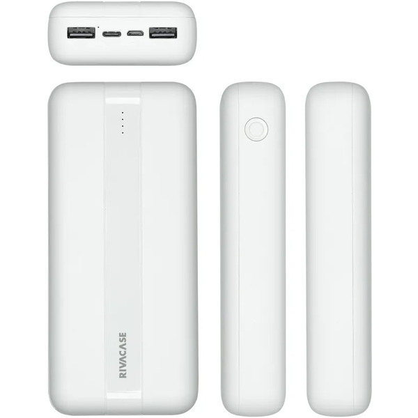 Внешний аккумулятор RIVACASE VA2081 20000mAh (белый)